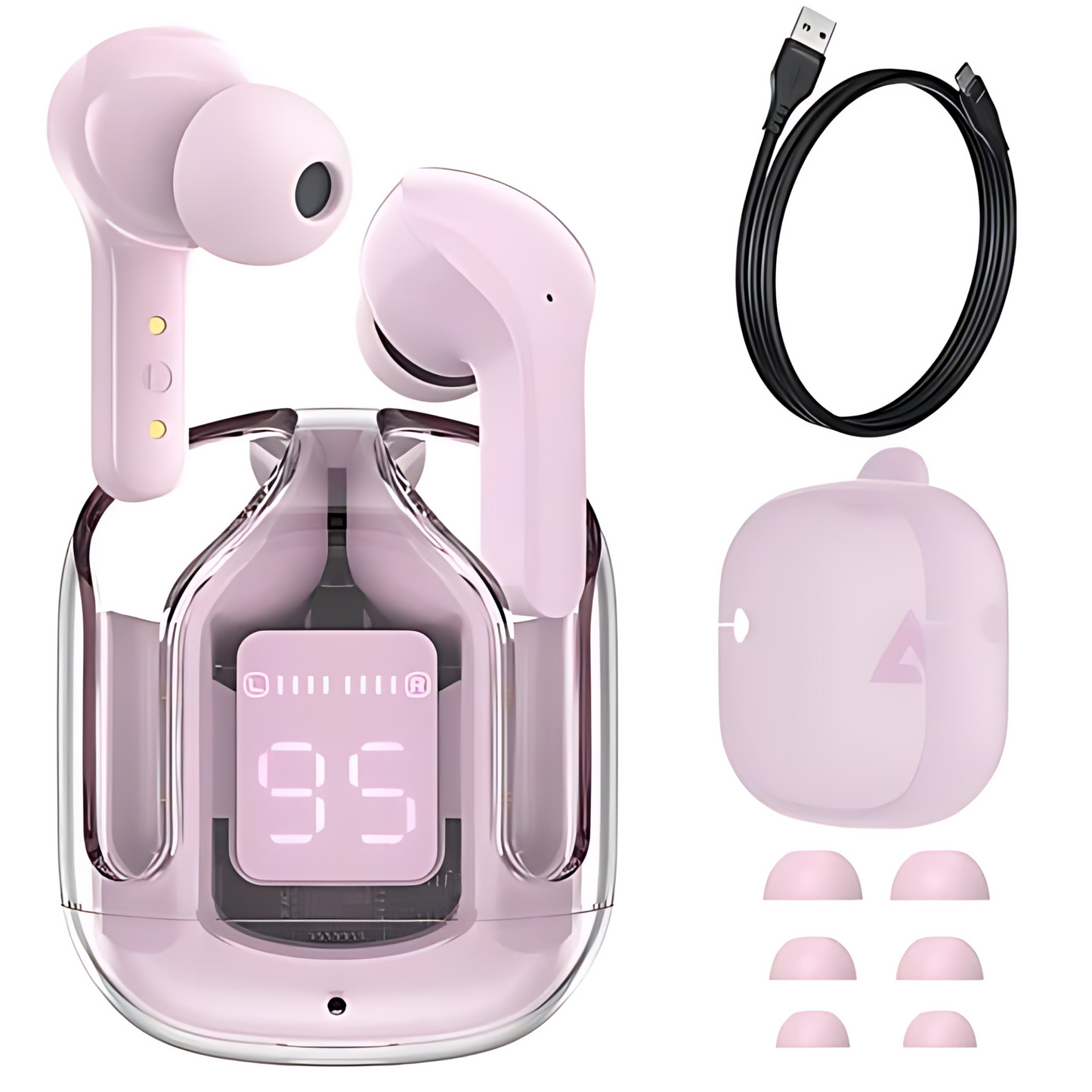 Crystal Clear Sound with T6 Wireless Earphones – Stylish, Powerful, and Convenient