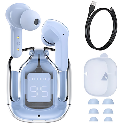 Crystal Clear Sound with T6 Wireless Earphones – Stylish, Powerful, and Convenient
